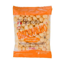 BISCOITO DE POLVILHO QUEIJO BOLINHA UND 80GR